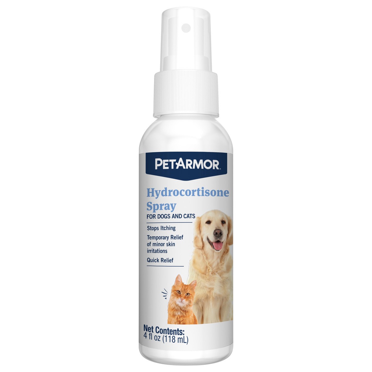 slide 1 of 2, PetArmor Hydrocortisone Spry Cat&Dog 4OZ, 4 fl oz