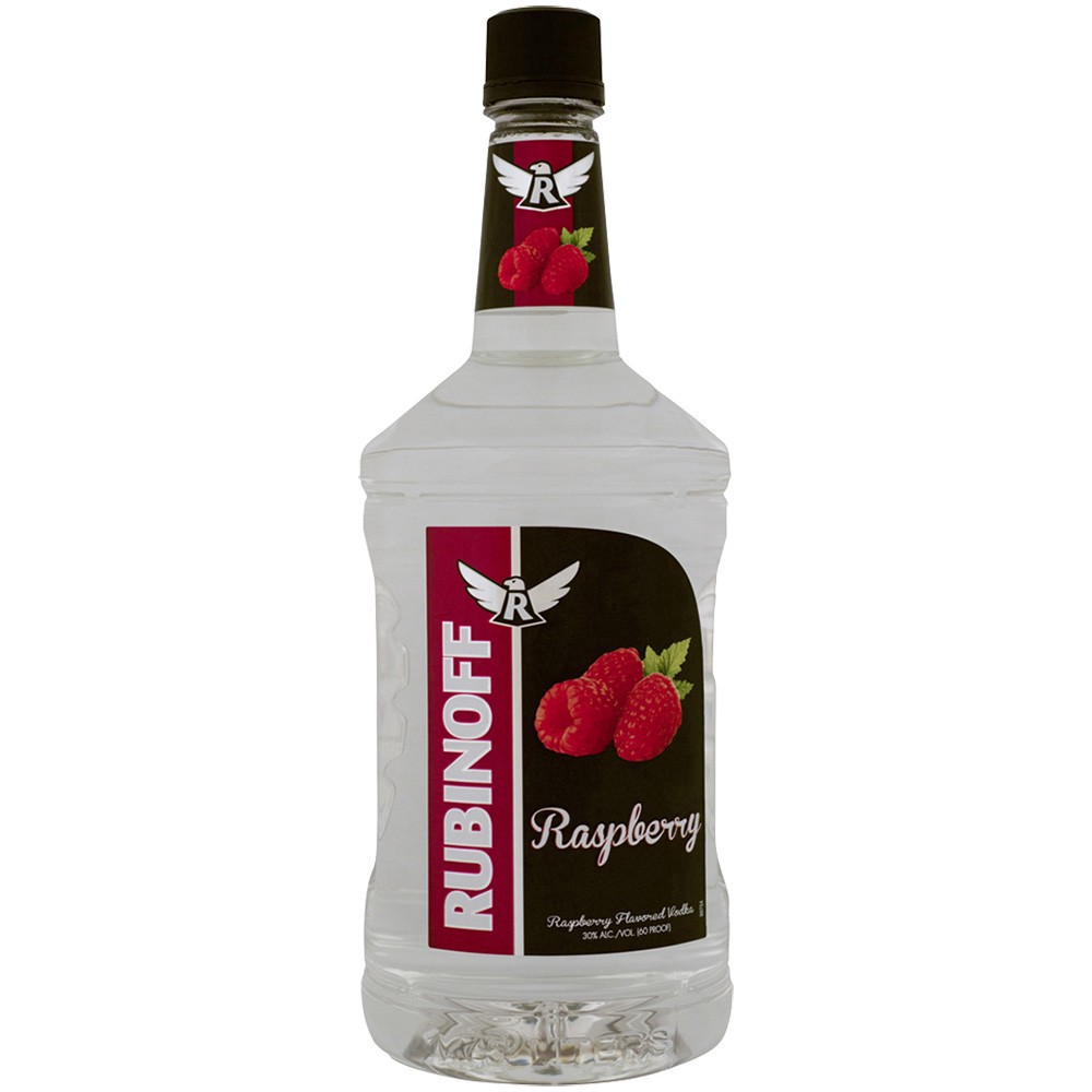 slide 1 of 1, Rubinoff Raspberry Vodka, 1.75 liter