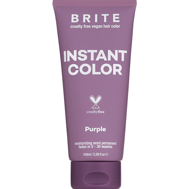 slide 1 of 1, BRITE Instant Color - Purple, 3.38 fl oz