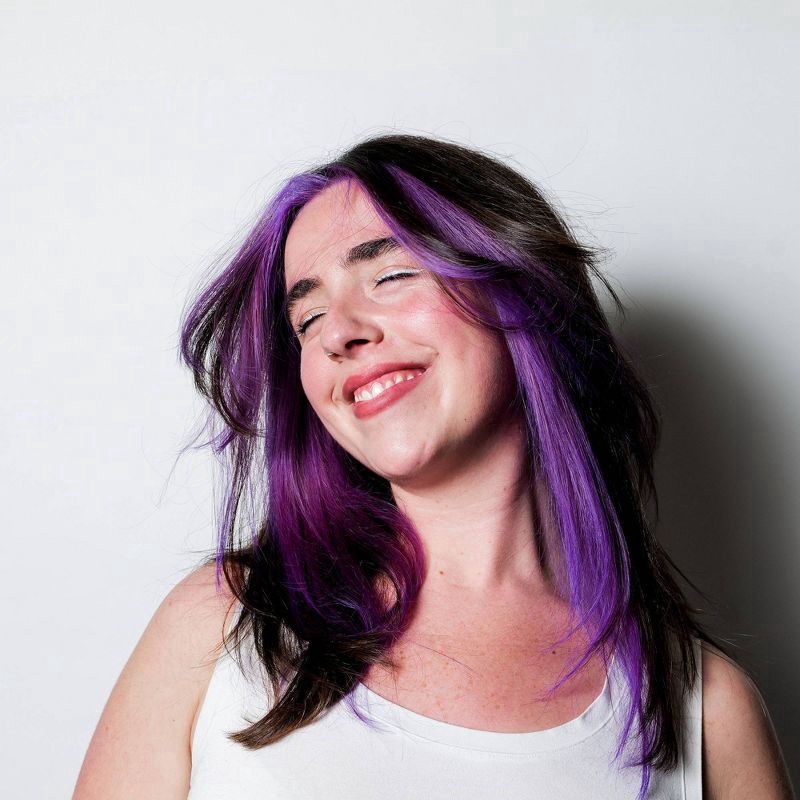 slide 2 of 6, BRITE Instant Color - Purple, 3.38 fl oz