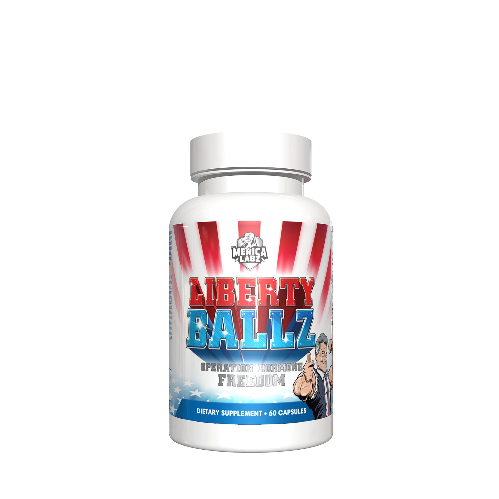 slide 1 of 1, Merica Labz 'Merica Labz Liberty Ballz, 60 ct