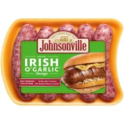 Johnsonville Irish O' Garlic Sausage, 5 Count, 19 oz