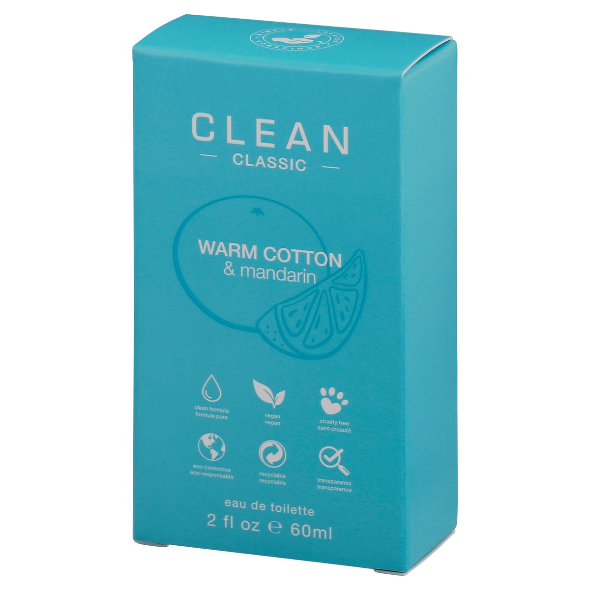 slide 10 of 12, Clean Classic Warm Cotton & Mandarin Eau De Toilette 2 oz, 2 oz