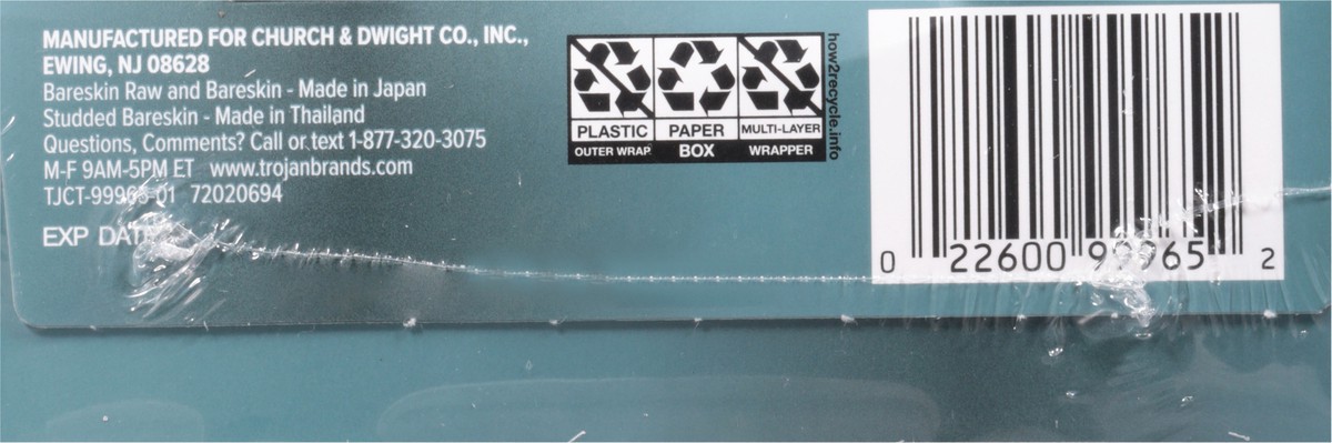 slide 6 of 9, Trojan Bareskin The EveryTHIN Pack Lubricated Condoms, 24 Count, 24 ct