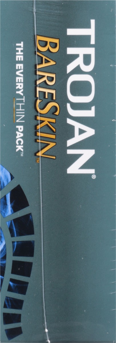 slide 7 of 9, Trojan Bareskin The EveryTHIN Pack Lubricated Condoms, 24 Count, 24 ct
