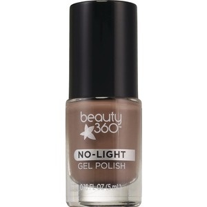 slide 1 of 1, Beauty 360 No Light Gel Polish, Mocha, 0.16 oz