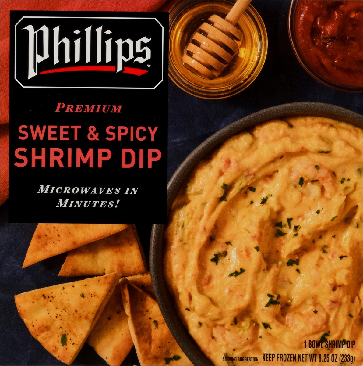 slide 4 of 13, Phillips Premium Sweet & Spicy Shrimp Dip 8.25 oz, 8.25 oz