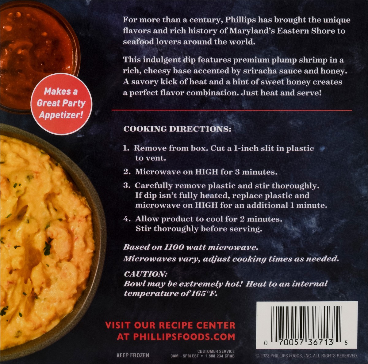 slide 7 of 13, Phillips Premium Sweet & Spicy Shrimp Dip 8.25 oz, 8.25 oz