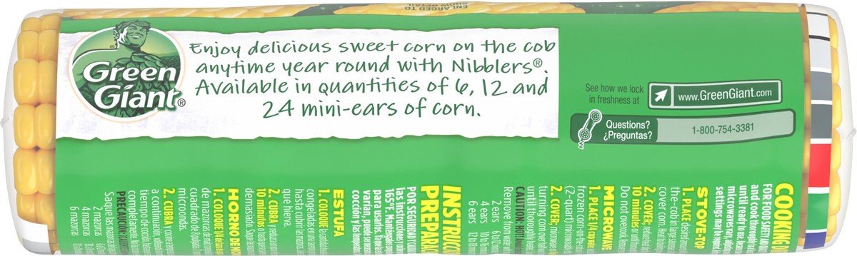 slide 4 of 12, Green Giant Corn On The Cob Mini, 6 ct