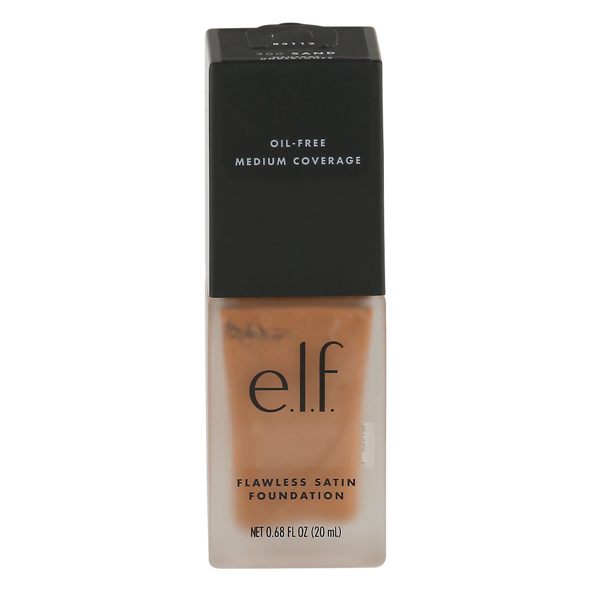 slide 1 of 9, e.l.f. Sand 300 Flawless Satin Foundation 0.68 fl oz, 0.68 fl oz