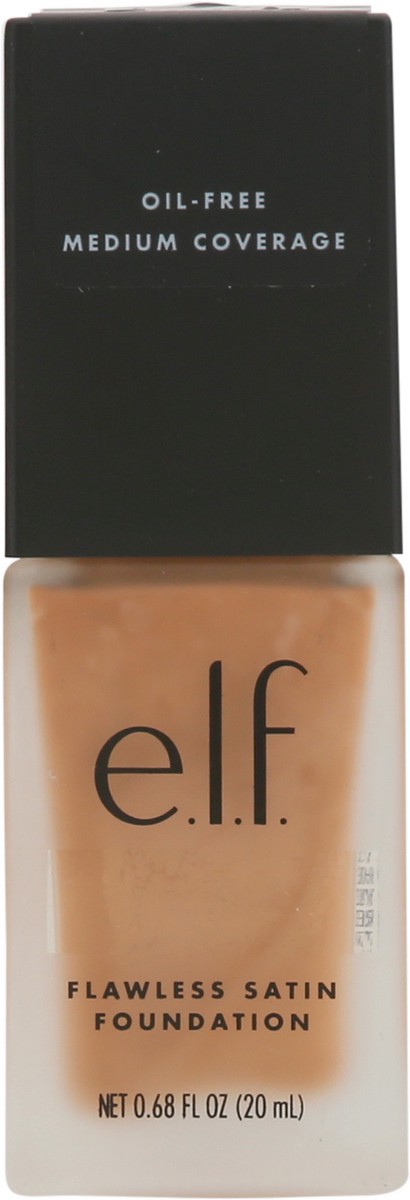 slide 6 of 9, e.l.f. Sand 300 Flawless Satin Foundation 0.68 fl oz, 0.68 fl oz