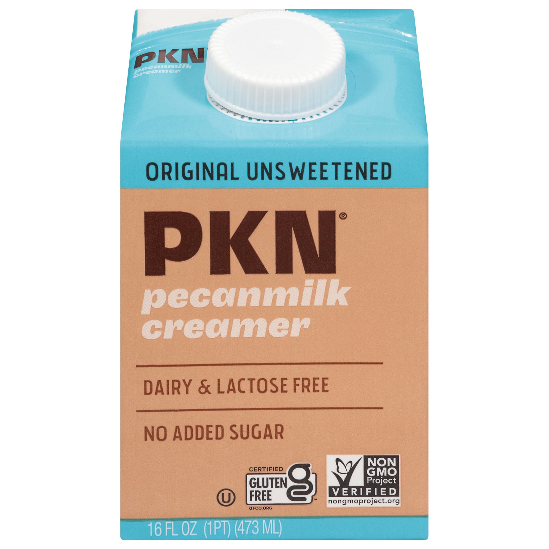 slide 1 of 1, PKN Pecan Milk Creamer Original Unsweetened, 16 fl oz