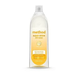 Method Dish Soap, Coastal Citron, 16 Fl Oz