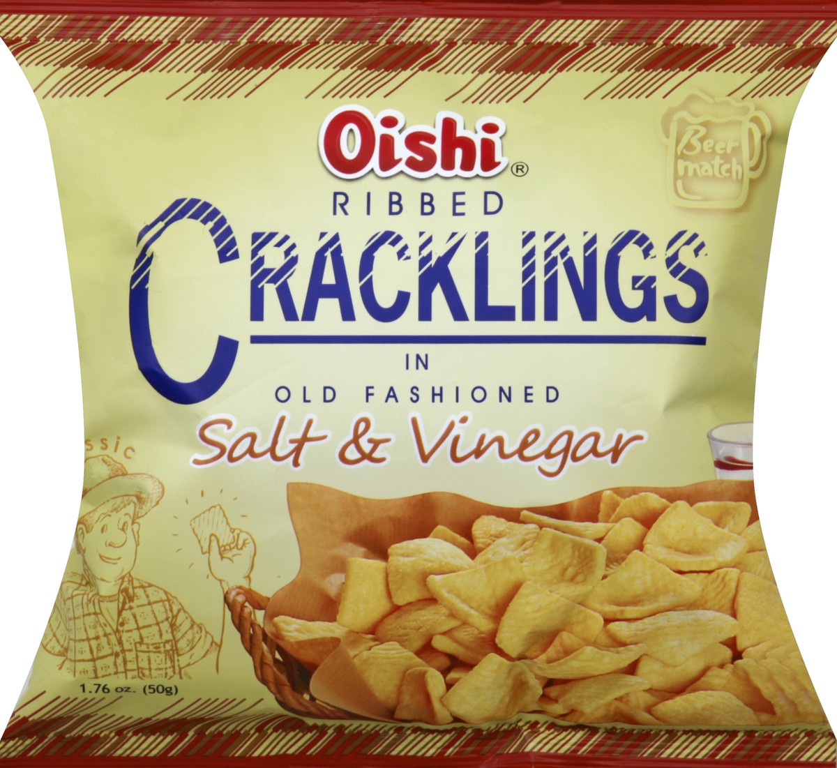 slide 3 of 7, Oishi Cracklings 1.76 oz, 1.76 oz