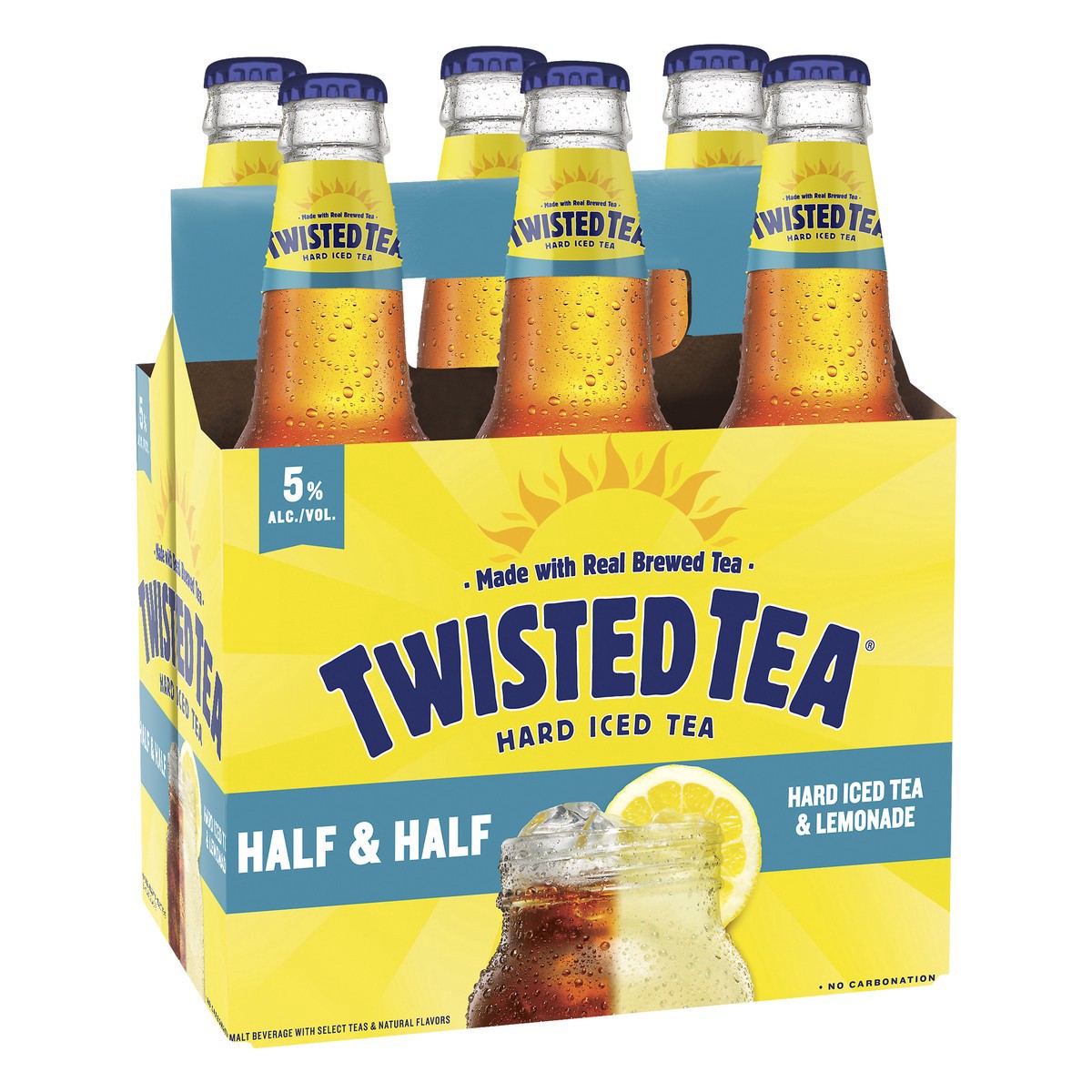 slide 5 of 7, Twisted Tea Half & Half, Hard Iced Tea (12 fl. oz. Bottle, 6pk.), 6 ct; 12 fl oz