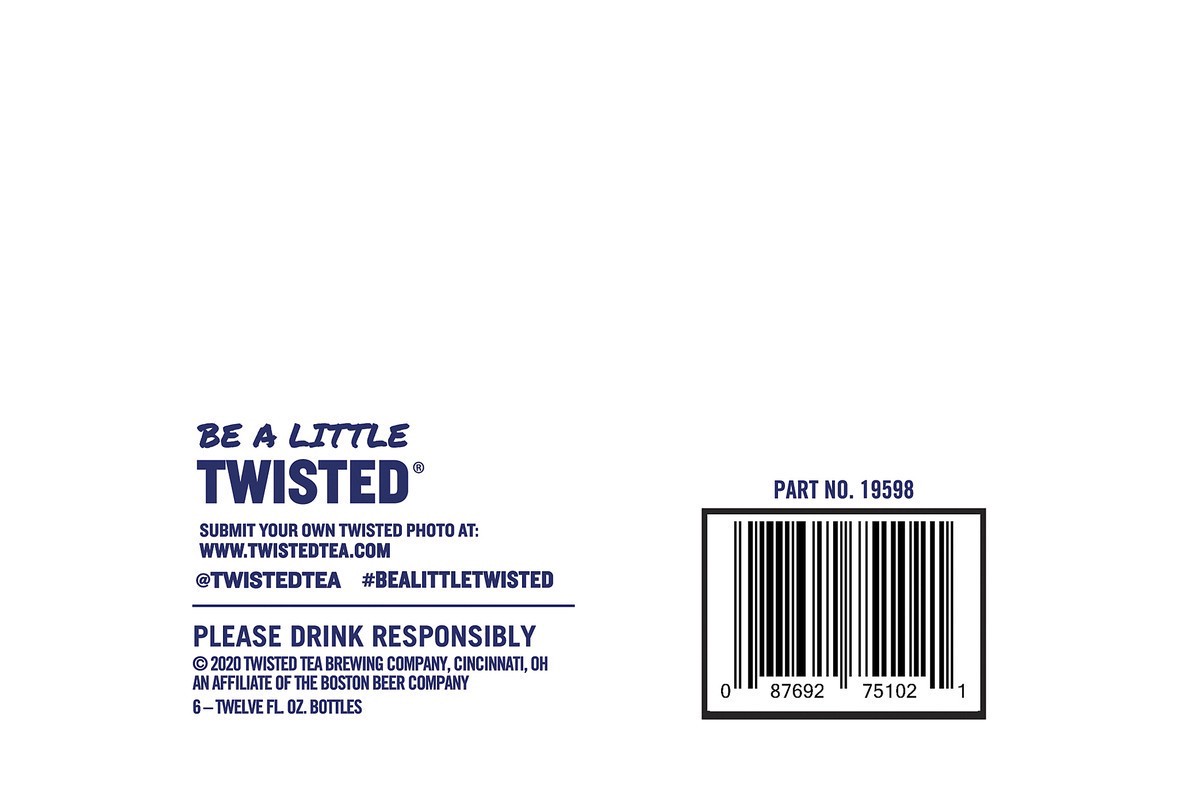 slide 4 of 7, Twisted Tea Half & Half, Hard Iced Tea (12 fl. oz. Bottle, 6pk.), 6 ct; 12 fl oz