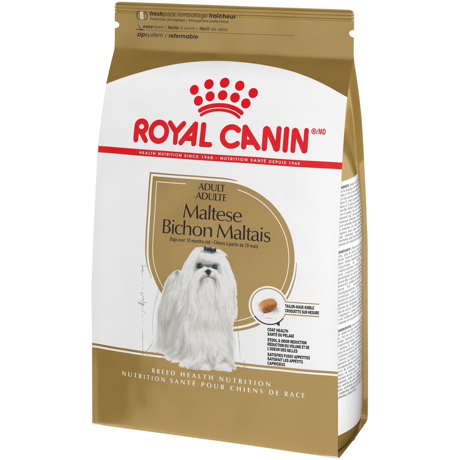 slide 3 of 9, Royal Canin Breed Health Nutrition Maltese Adult Dry Dog Food, 2.5 lb