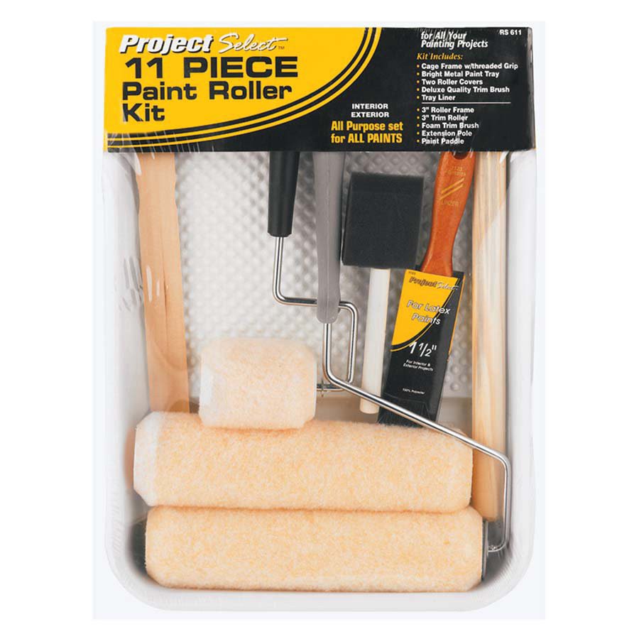 slide 1 of 1, Linzer Paint Roller Kit, 11 ct