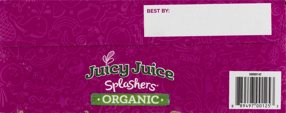 slide 7 of 9, Juicy Juice Splashers 8 Pack Organic Berry Lemonade Juice Beverage 8 ea - 8 ct, 8 ct; 6 fl oz