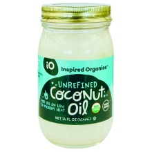 slide 1 of 1, IO Brand Og Unrfned Cnut Oil, 14 oz