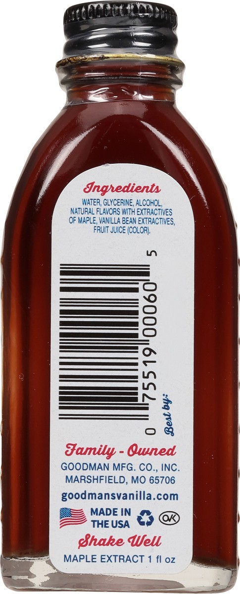 slide 5 of 11, Goodman's Maple Extract 1 fl oz, 1 fl oz