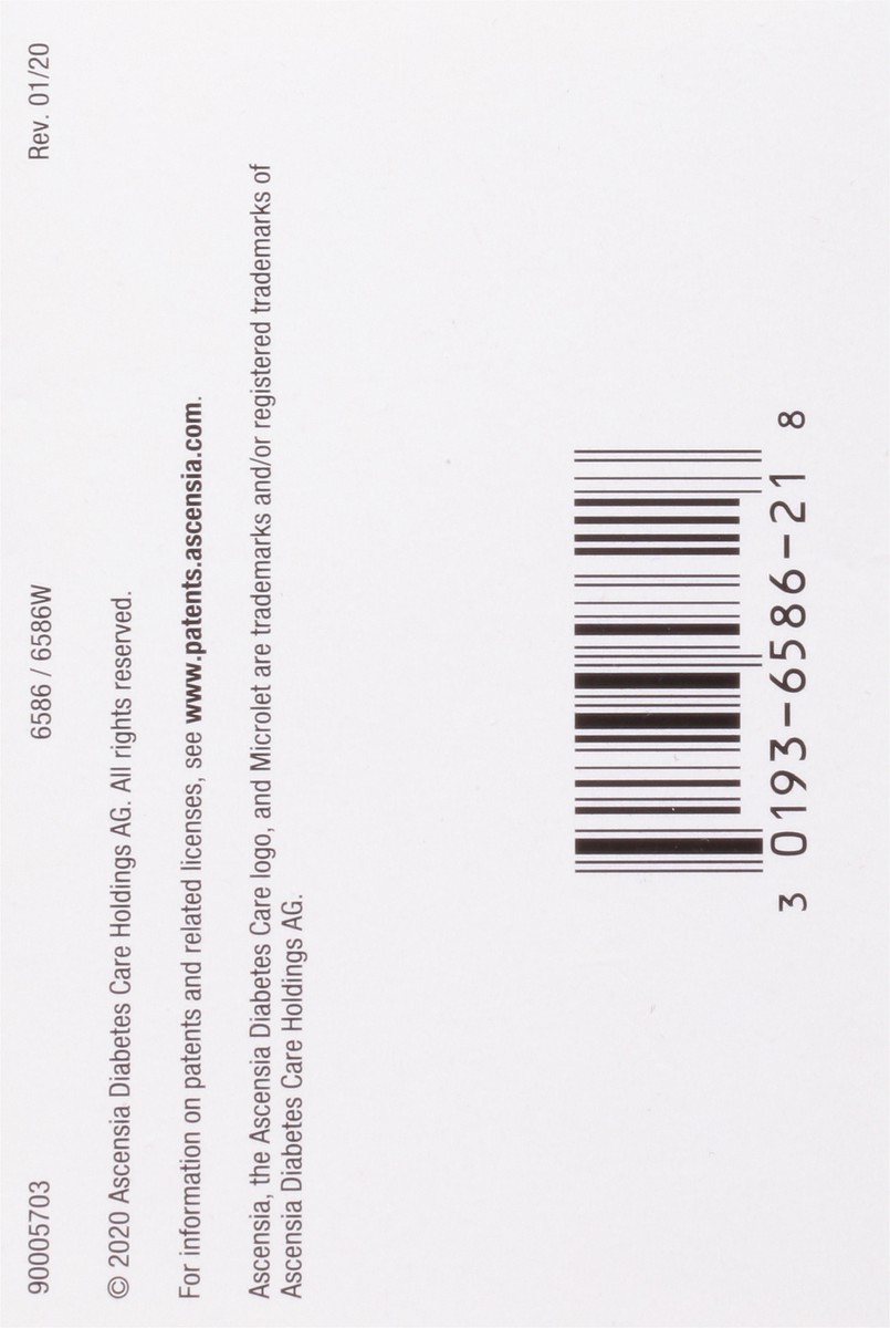 slide 4 of 9, Microlet Silicone-Coated Colored Lancets 100 ea, 100 ct