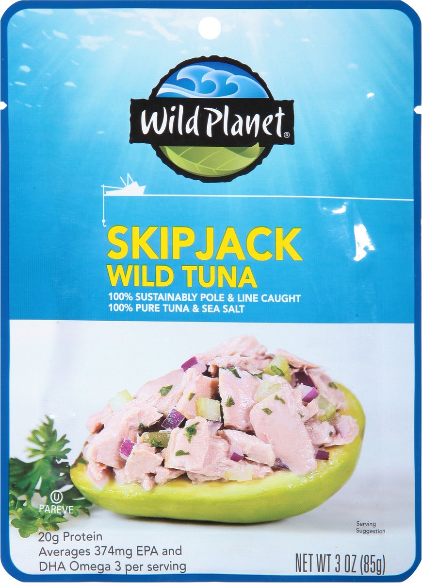 slide 8 of 9, Wild Planet Skip Jack Wild Tuna 3 oz, 3 oz