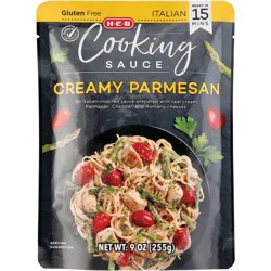H-E-B Creamy Parmesan Italian Cooking Sauce