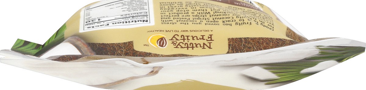 slide 4 of 6, Nutty & Fruity Coconut Strips 6 oz, 6 oz