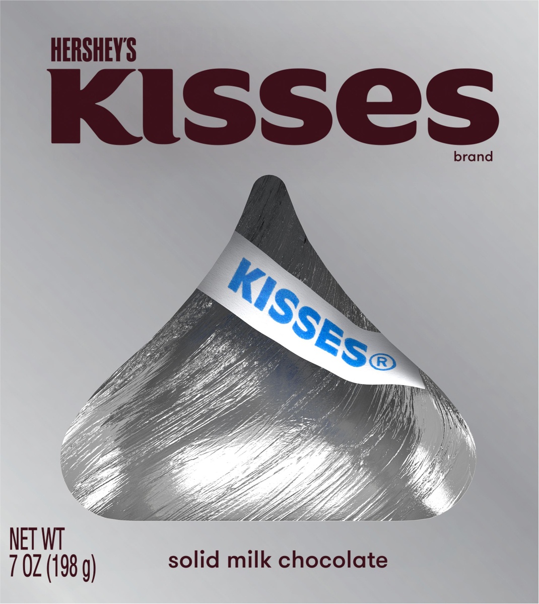 slide 5 of 7, Hershey's Kisses Giant Milk Chocolate Candy, 7 oz