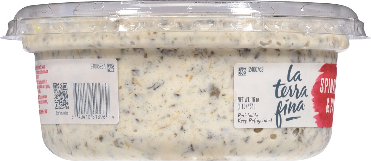 slide 4 of 9, La Terra Fina Spinach Artichoke & Parmesan Dip & Spread Family Size 16 oz, 16 oz