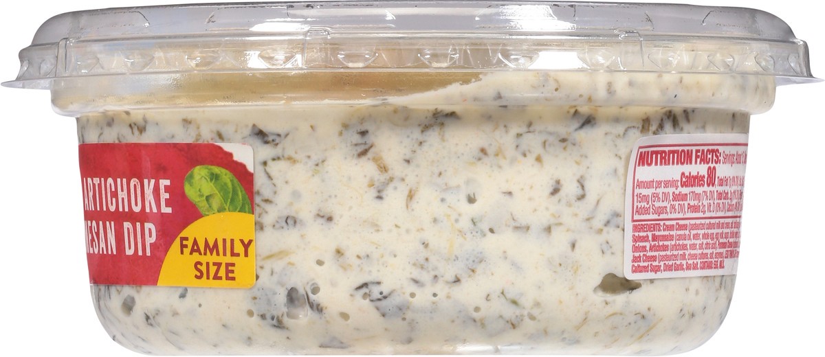 slide 6 of 9, La Terra Fina Spinach Artichoke & Parmesan Dip & Spread Family Size 16 oz, 16 oz