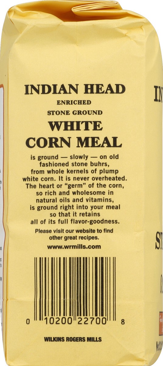 slide 2 of 5, Indian Head Corn Meal, Old Fashioned Stone Ground White - 32 oz, 32 oz