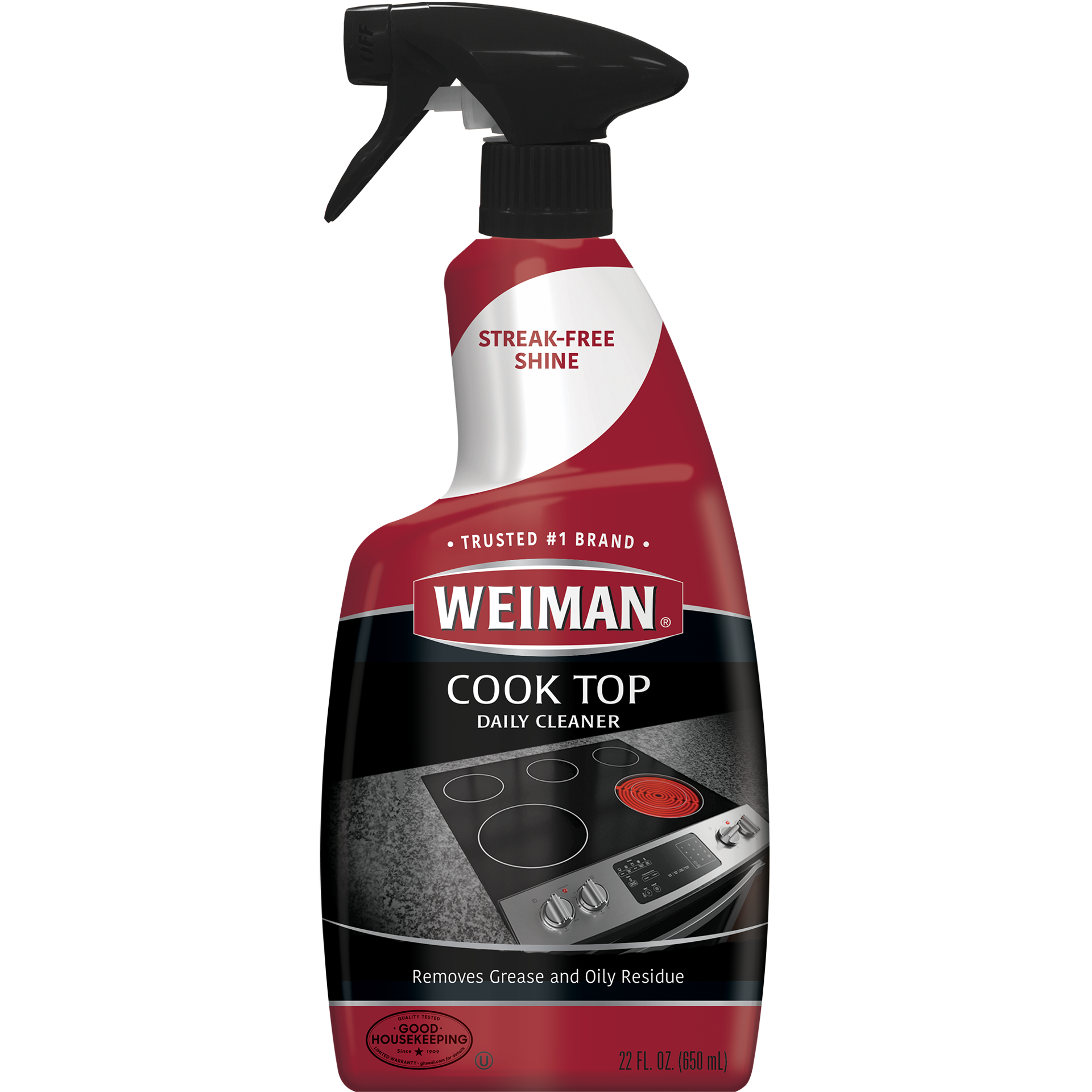 slide 1 of 6, Weiman Cook Top Cleaner Spray, 22 fl oz