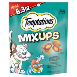 Temptations Mixups Surfer's Delight Mega Treats for Cats 6.3 oz