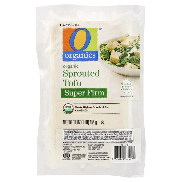 slide 1 of 1, O ORGANICS Tofu 16 oz, 