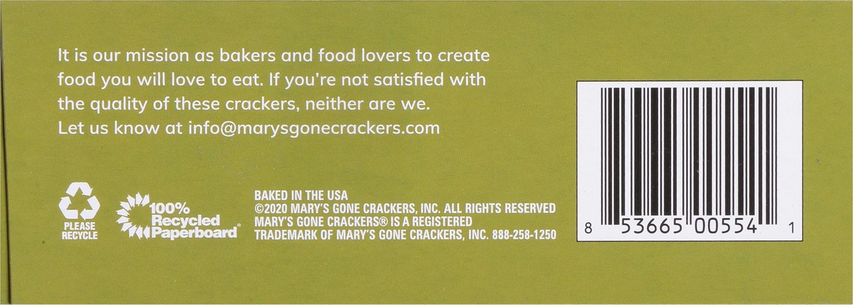 slide 8 of 12, Mary's Gone Crackers Super Seed Rosemary Crackers 5 oz, 5 oz