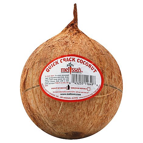 slide 1 of 1, Melissa's Coconuts, 1 ct