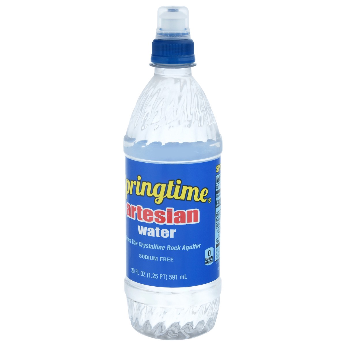 slide 10 of 12, Springtime Artesian Sodium Free Water - 20 fl oz, 20 fl oz