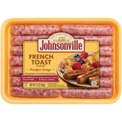 Johnsonville French Toast Breakfast Sausage, 14 Count, 12 oz