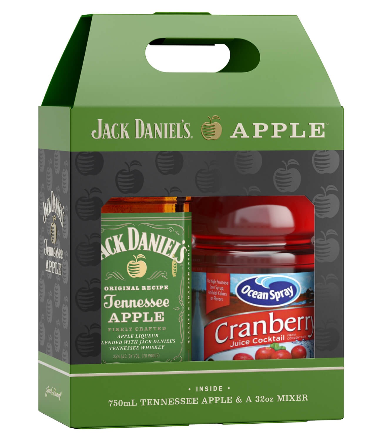 slide 1 of 1, Jack Daniel's Apple w/Juice, 1 set