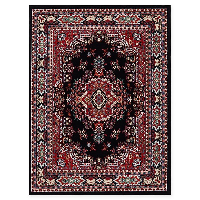 slide 1 of 6, Home Dynamix Premium Sakarya Area Rug - Black, 8 ft x 10 ft