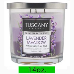 Tuscany Candle Lavender Meadow Triple Pour Jar Candle