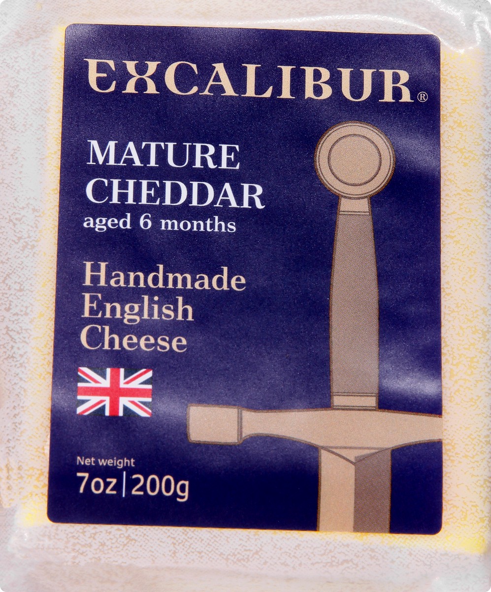 slide 8 of 10, Excalibur Mature Cheddar, 7 oz