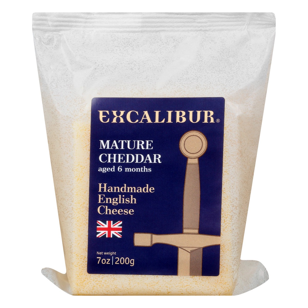 slide 10 of 10, Excalibur Mature Cheddar, 7 oz