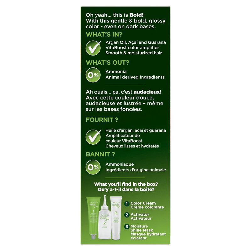 slide 2 of 7, Natural Instincts Clairol Natural Instincts Bold C64 Copper Sunset Hair Dye, 1 ct