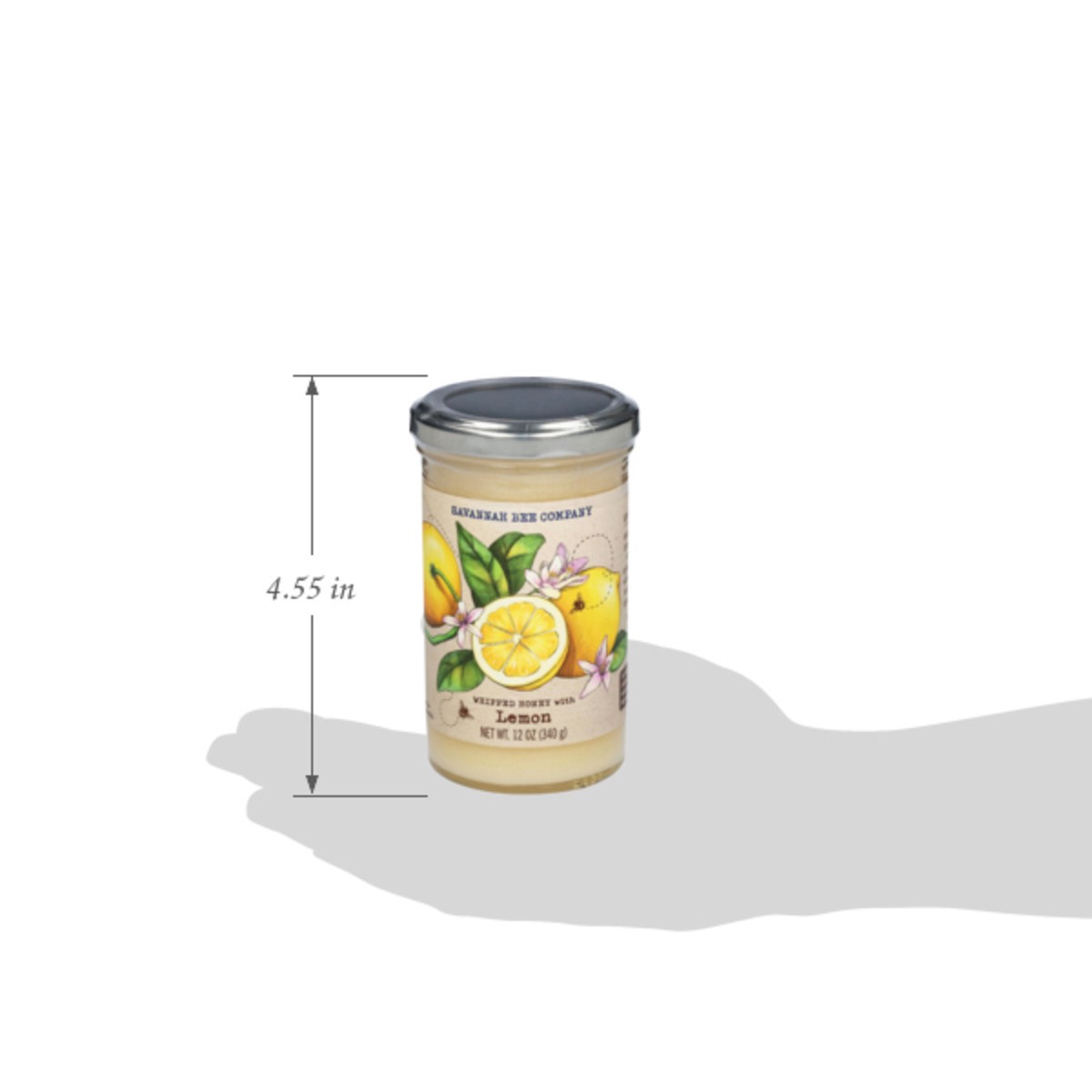 slide 12 of 14, Savannah Bee Company Lemon Whipped Honey - 12 oz, 12 oz