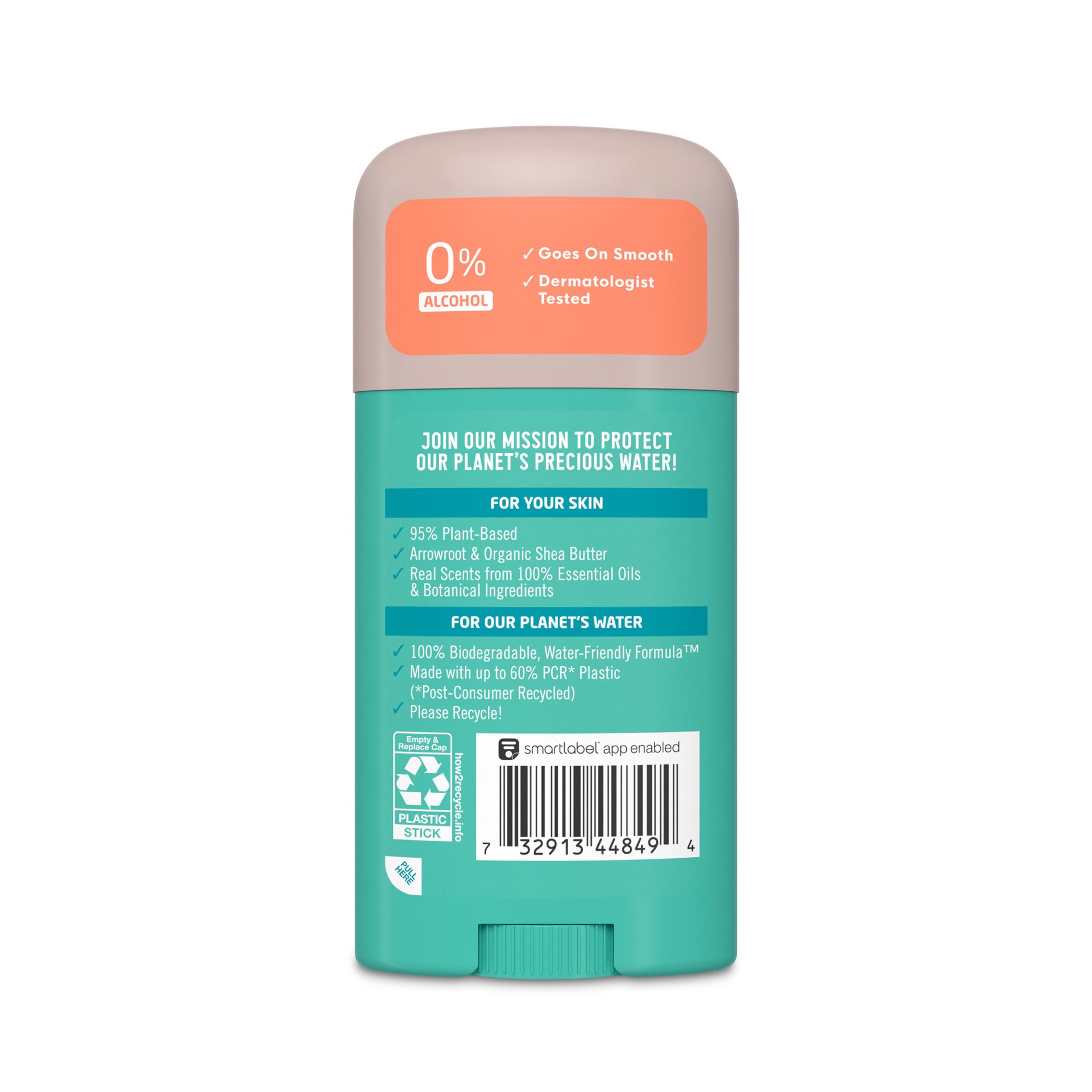 slide 4 of 4, Seventh Generation Aluminum-Free Deodorant Fresh Citrus Scent, 2.65 oz, 2.65 oz