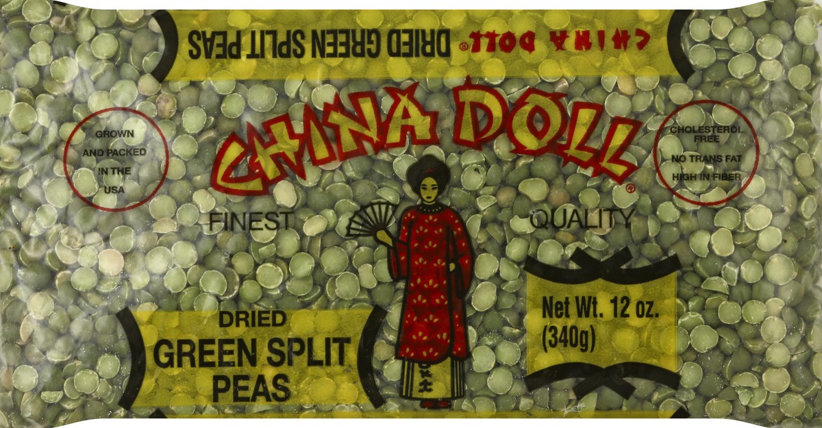 slide 5 of 5, China Doll Split Peas 12 oz, 12 oz