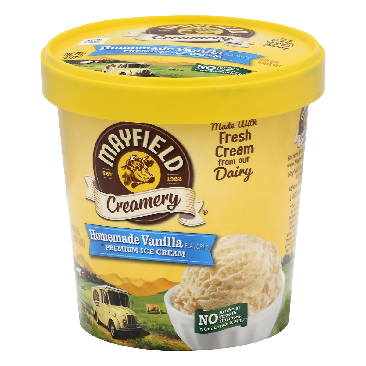 Mayfield Homemade Vanilla Ice Cream 16 fl oz | Shipt